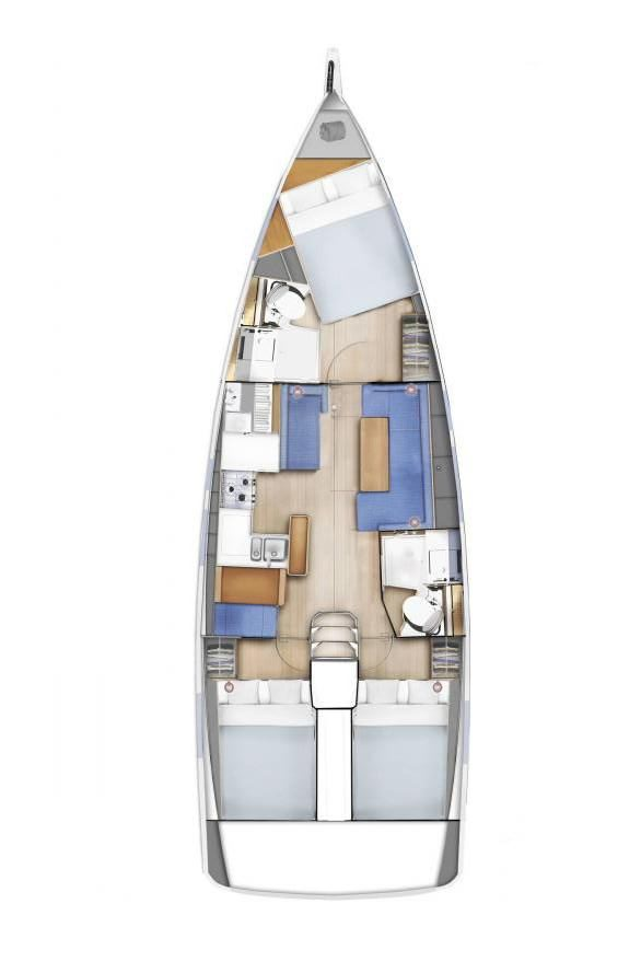 Wynajem łodzi Jeanneau Sun Odyssey 410 w Lavrio na SamBoat 