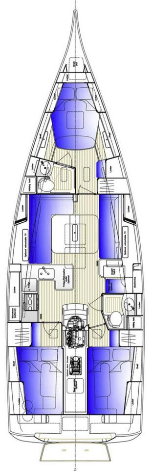 Wynajem Żaglowiec w Heiligenhafen - Hallberg-Rassy Hallberg-Rassy 400