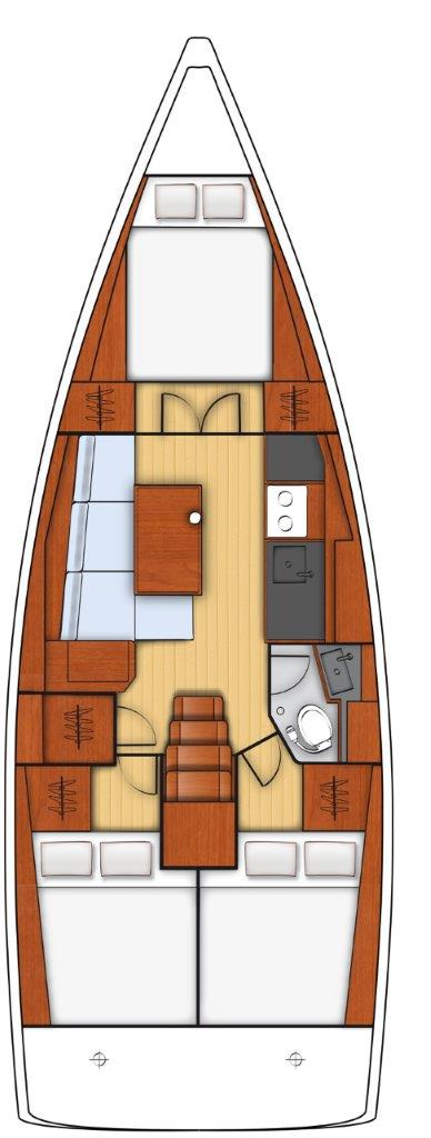 Wynajem łodzi Bénéteau Oceanis 38.1 w Biograd na Moru na SamBoat 