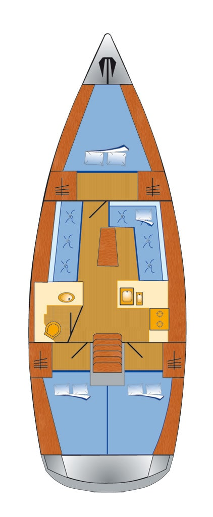 Bavaria Cruiser 37 między profesjonalistami a osobami prywatnymi w Pula