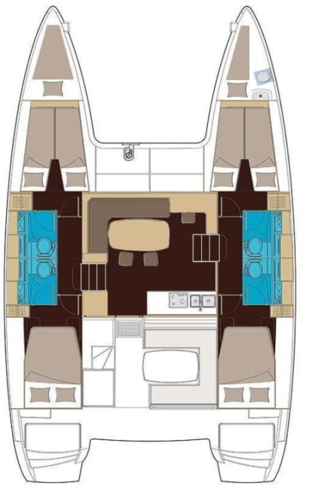 Wynajmij Lagoon Lagoon 400 w Alimos