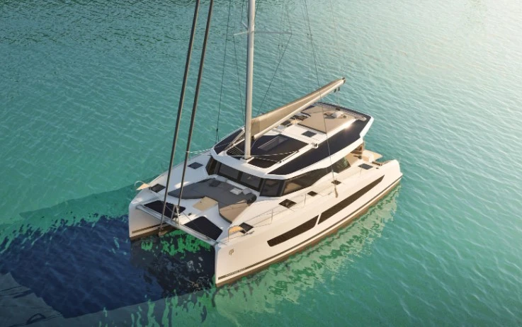 Wynajem Katamaran Fountaine Pajot z patentem 