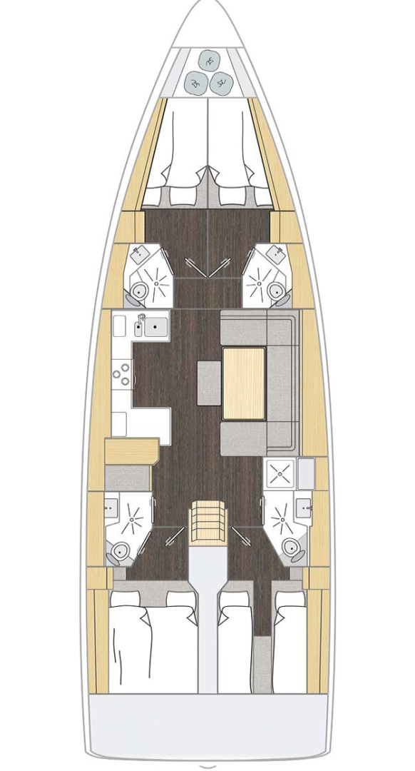 Wynajem łodzi Pula tanio Bavaria C46