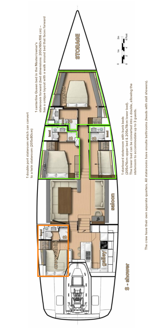 Wynajem łodzi Cnb-Yachts CNB 76 w Kaštela na SamBoat 
