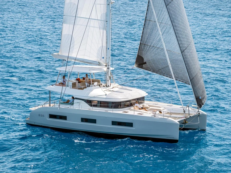Wynajem łodzi Lagoon Lagoon 55 - 4 + 2 cab. w Donji Seget na SamBoat 