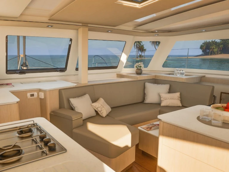 Wynajem Katamaran w Saint-Mandrier-sur-Mer - Fountaine Pajot Fountaine Pajot FP 41 Quatuor 2