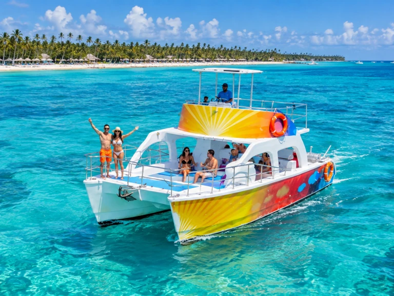 Wynajmij Katamaran z lub bez skippera Custom Made w Punta Cana