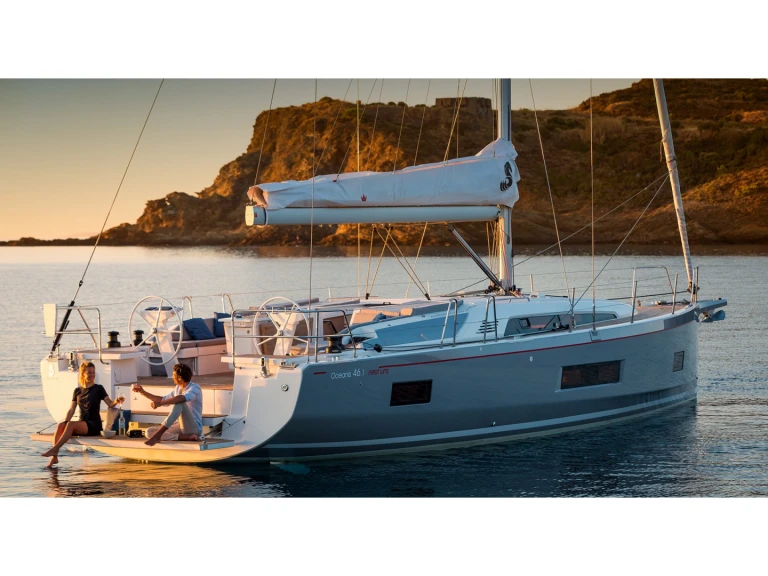 Wynajmij Bénéteau Oceanis 46.1 w Ribishi