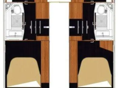 Wynajem Motorówka Fountaine Pajot z patentem 