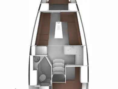 Wynajem Żaglowiec w Fethiye - Bavaria Cruiser 34