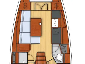 Wynajem Żaglowiec w Fethiye - Bénéteau Oceanis 38.1