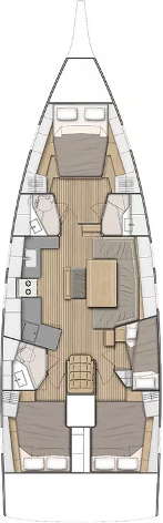 Wynajem w Golfe-Juan- Bénéteau Oceanis 46.1 na SamBoat