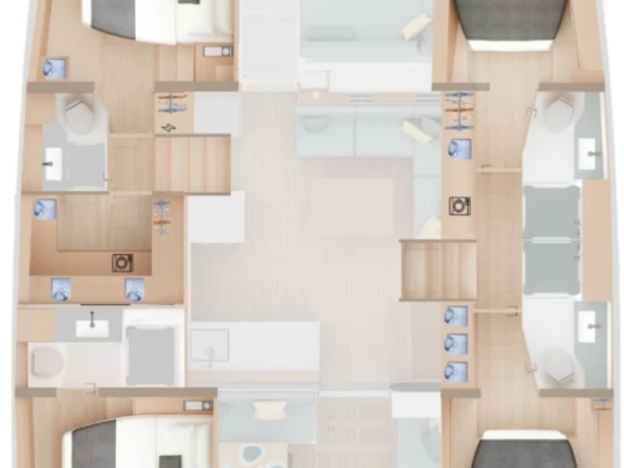 Katamaran do wynajmu w Donji Seget w najlepszej cenie