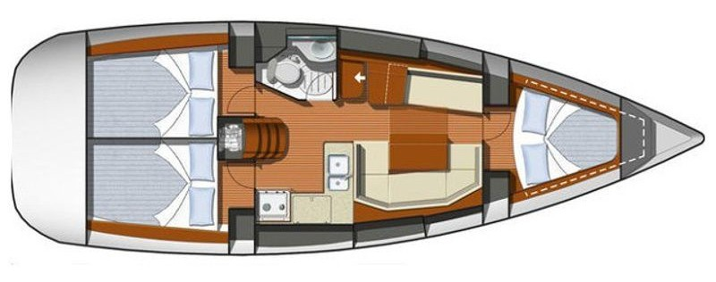 Wynajem łodzi Jeanneau Sun Odyssey 36i w Saint-Mandrier-sur-Mer na SamBoat 