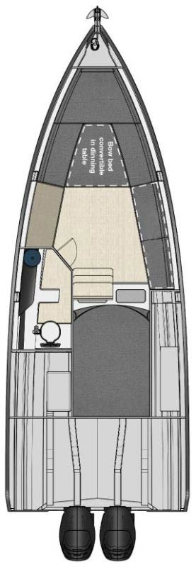 Wynajem łodzi Nuva yachts  Nuva M9 Cabin w Biograd na Moru na SamBoat 