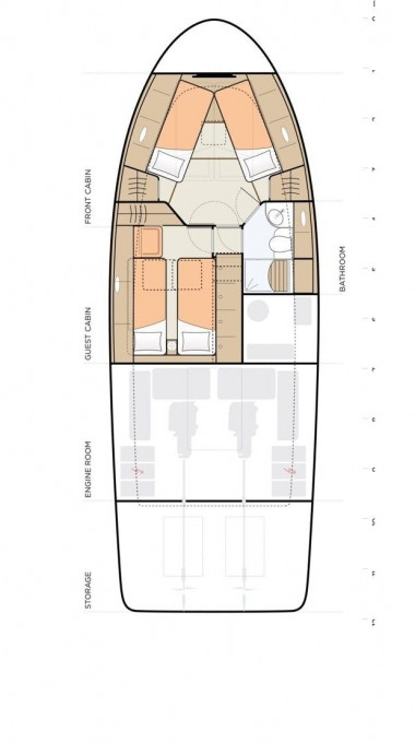 Wynajem Luksusowy jacht w Biograd na Moru - Greenline Yachts Greenline 40