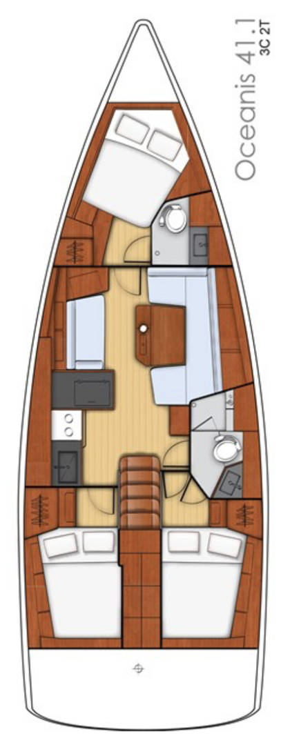 Wynajem łodzi Bénéteau Oceanis 41.1 w Cecina na SamBoat 