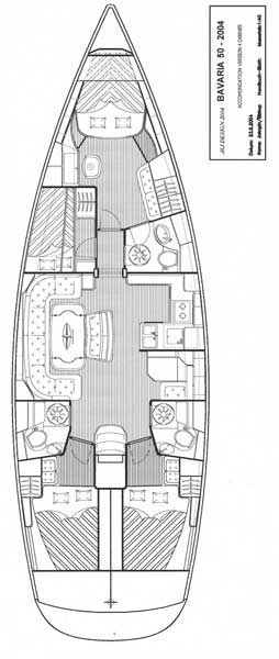 Wynajem łodzi Donji Seget tanio Bavaria 50 Cruiser - 4 cab.
