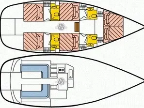 Wynajem Żaglowiec w Primosten - Dufour Atoll 50