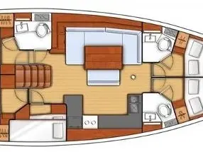 Bénéteau Oceanis 48 między profesjonalistami a osobami prywatnymi w Punat