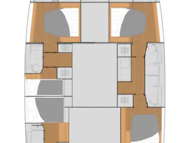 Wynajem łodzi Fountaine Pajot Tanna 47 w Biograd na Moru na SamBoat 