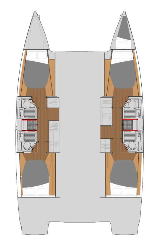Wynajem w Lefkáda- Fountaine Pajot Astrea 42 na SamBoat
