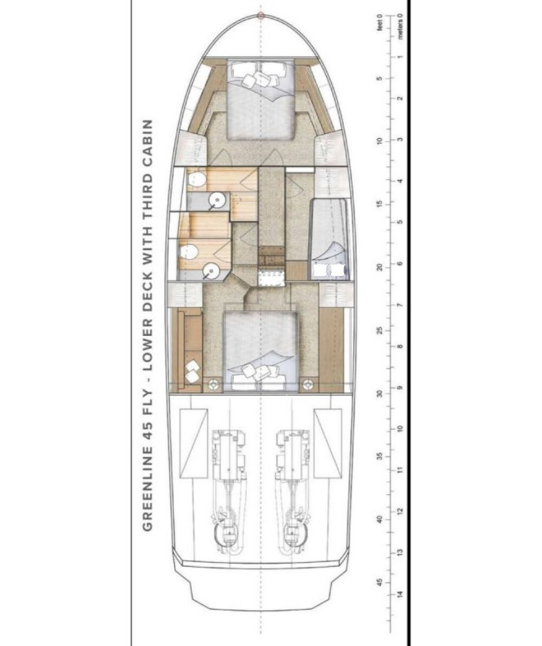 Greenline Yachts Greenline 45 Fly między profesjonalistami a osobami prywatnymi w Biograd na Moru
