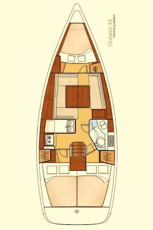 Wynajem w Fethiye- Bénéteau Oceanis 34 na SamBoat