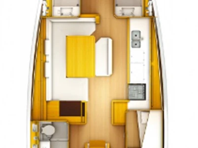 Wynajem łodzi Lefkáda tanio Sun Odyssey 519