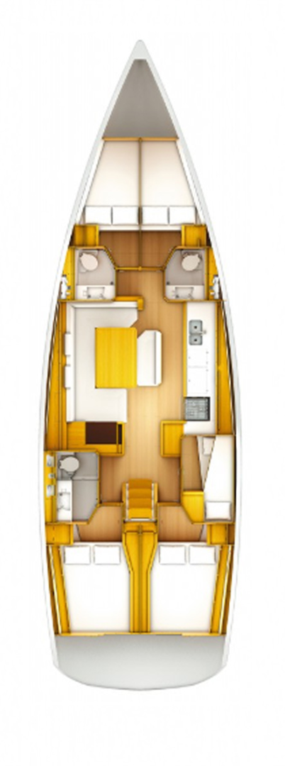 Wynajem łodzi Lefkáda tanio Sun Odyssey 519