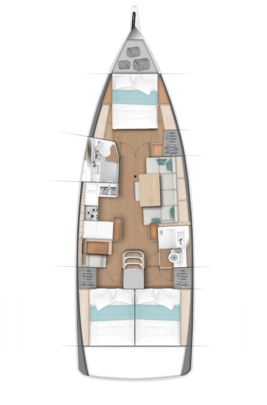 Wynajem łodzi Kaštela tanio Sun Odyssey 440
