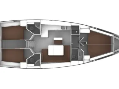 Wynajem łodzi Sukosan tanio Cruiser 46