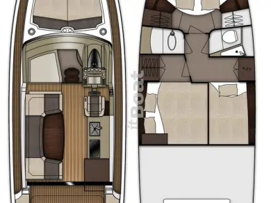 Wynajem łodzi Galeon Galeon 350 HTC w Barth na SamBoat 