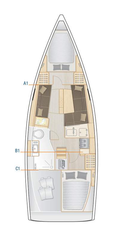 Wynajmij Hanse Hanse 348 w Heiligenhafen