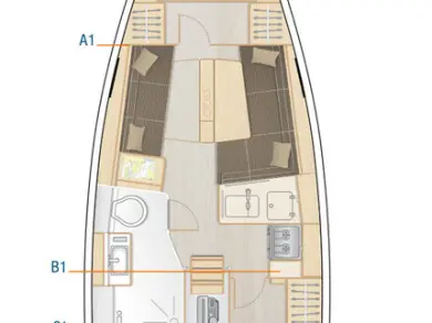 Wynajmij Hanse Hanse 348 w Heiligenhafen