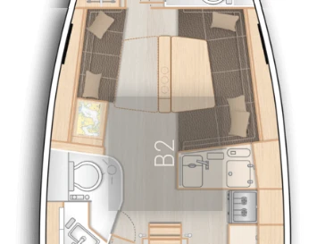 Wynajem łodzi Flensburg tanio Hanse 388