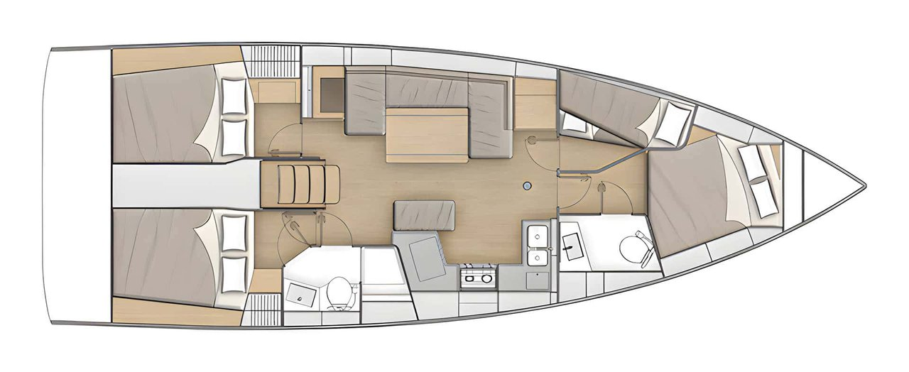 Wynajem łodzi Bénéteau Oceanis 40.1 w Palma de Mallorca na SamBoat 