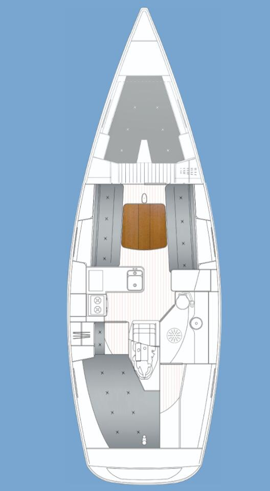 Wynajem łodzi Heiligenhafen tanio Saare 38.2