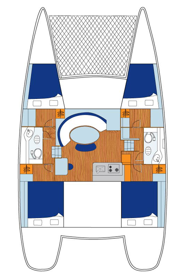 Wynajem łodzi Lagoon Lagoon 380 S2 w Alimos na SamBoat 