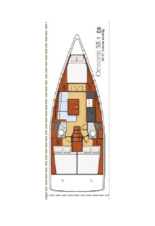 Wynajmij Bénéteau Oceanis 38.1 w Lefkáda
