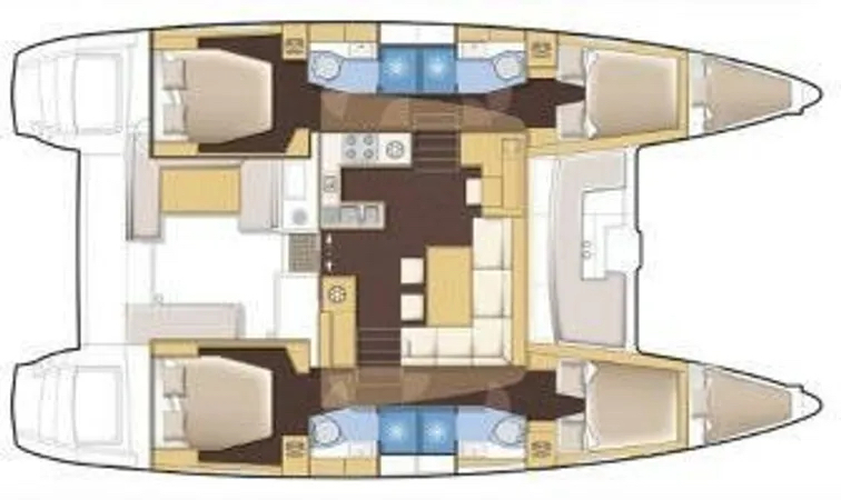 Wynajem łodzi Alimos tanio Lagoon 450 F