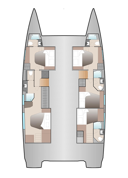 Wynajmij Katamaran z lub bez skippera Fountaine Pajot w Road Town