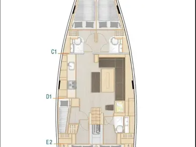 Wynajem w Lefkáda- Hanse Hanse 508 na SamBoat