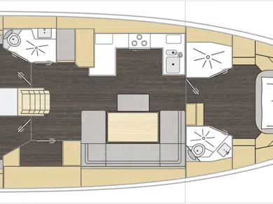 Wynajem łodzi Bavaria Bavaria C46 w Fethiye na SamBoat 