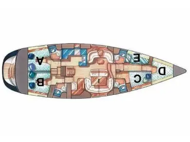 Jeanneau Sun Odyssey 54 DS między profesjonalistami a osobami prywatnymi w Gouvia