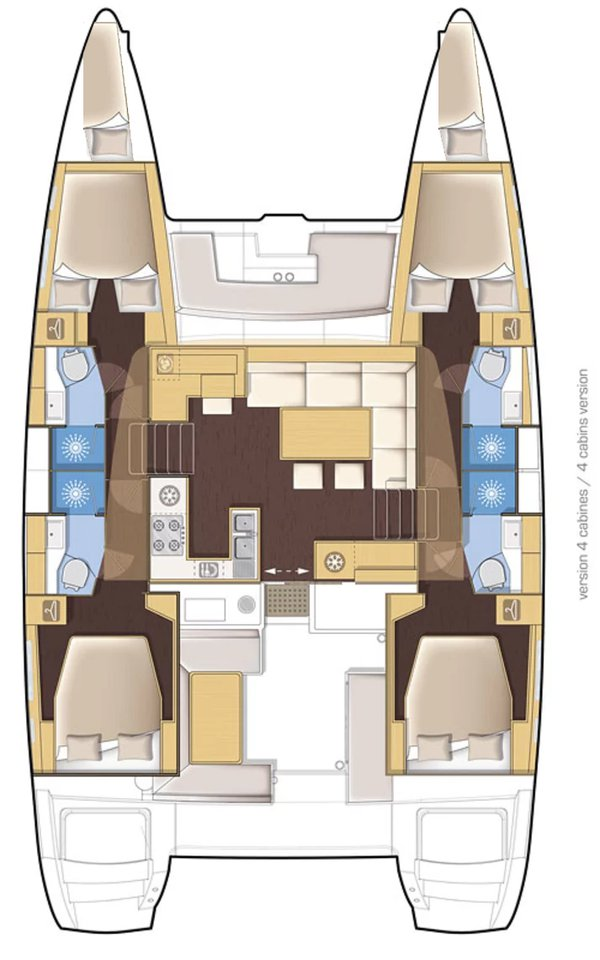 Lagoon Lagoon 450 F między profesjonalistami a osobami prywatnymi w Alimos