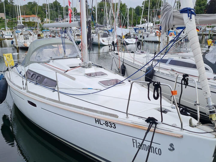 Bénéteau Oceanis 31 między profesjonalistami a osobami prywatnymi w Flensburg