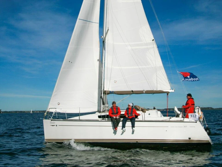 Jeanneau Sun Odyssey 30i między profesjonalistami a osobami prywatnymi w Flensburg
