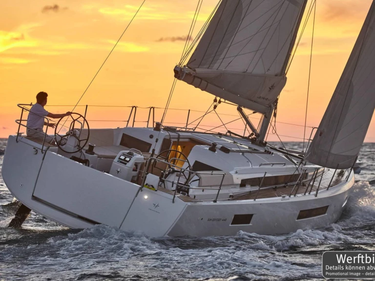 Jeanneau Sun Odyssey 440 między profesjonalistami a osobami prywatnymi w Palma de Mallorca