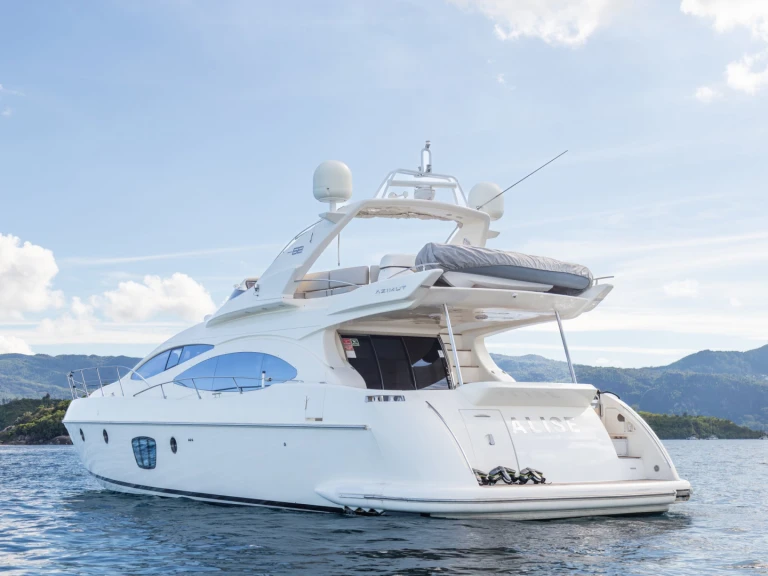 Wynajem łodzi Eden Island tanio Azimut 68 E
